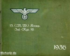 13. (M.W.) /Infanterie Regiment 16 - Photoalbum