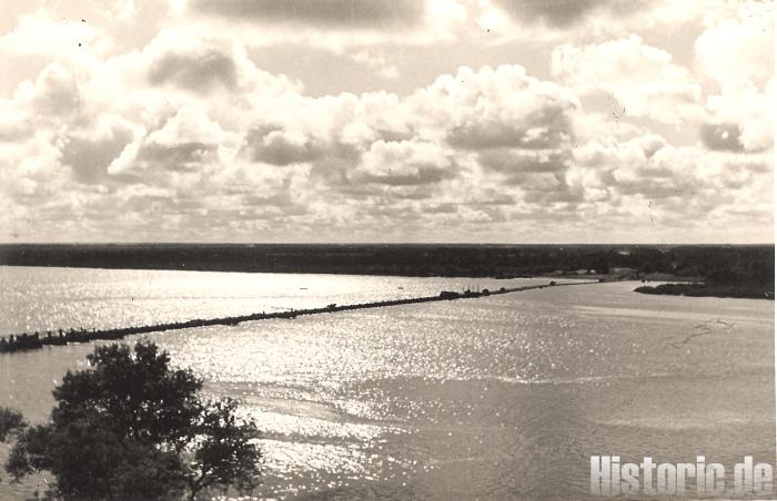Die Dnjepr Brücke Berislaw-Kachowka im Sept. 1941
