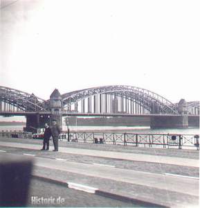 Hohenzollernbrücke/Köln - 28.06.40