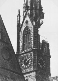 St. Stephanikirchturm 1945