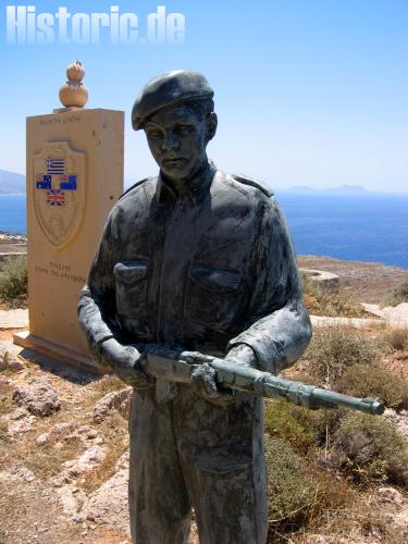 Denkmal für den Widerstand der Mönche des Klosters Preveli