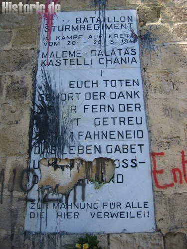 Fallschirmjäger-Denkmal Chania