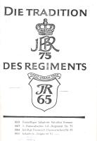 Gedenkschrift Infanterie Regiment 65