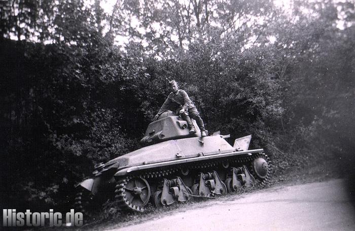 In Frankreich... - Französischer Panzer