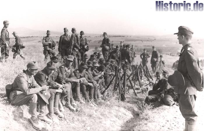 Kilkis bei Saloniki 1942 12. Kp. IR 16 Aug. 1942 Vorbereitung für Afrika