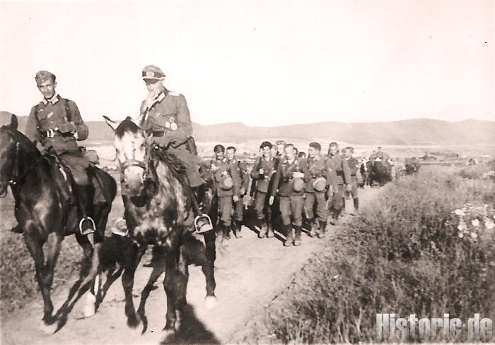 Stabsarzt Ernst van Leyen und Leutnant Schulze