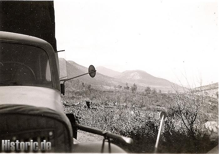 Gebirgsfahrt nördlich Athen