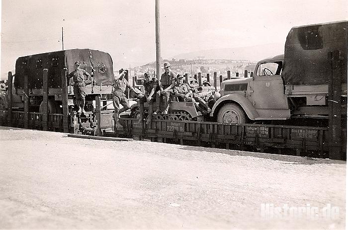 Ankunft in Athen Oktober 1942