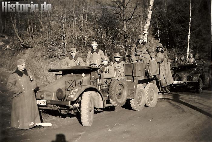 Fahrt durchs Gelände