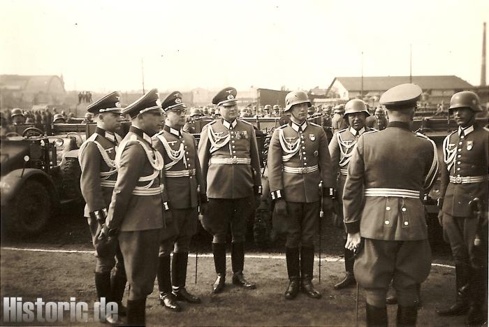 Vor der großen Parade
