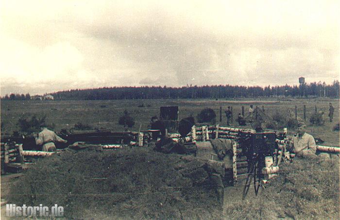 Stellung Schaikowka Sommer 1942