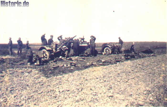 Stellung bei Hatay la Bay (Belgien) Pfingstsonntag 12.05.40