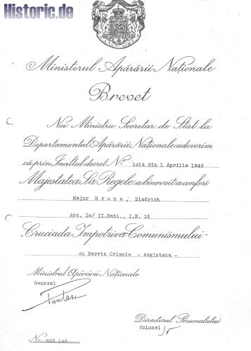 Oberstleutnant Diedrich Bruns
