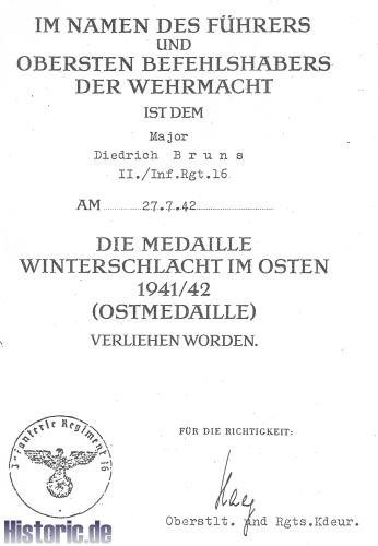 Oberstleutnant Diedrich Bruns