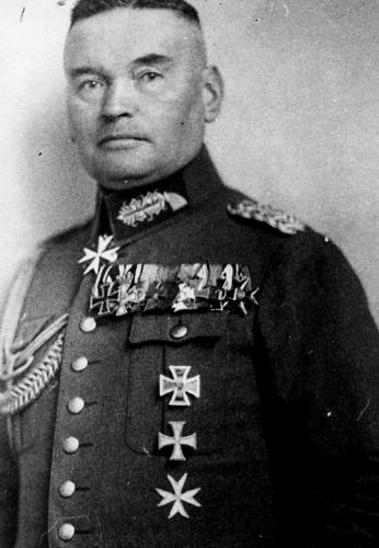 Generalmajor Hartwig von Platen